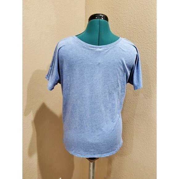 ZETA TAU ALPHA SORORITY BLUE T-SHIRT TOP WOMEN SMALL SEEK THE NOBLEST SISTERS - Picture 2 of 12